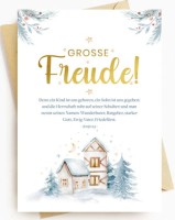 Weihnachtskarte - Grosse Freude!